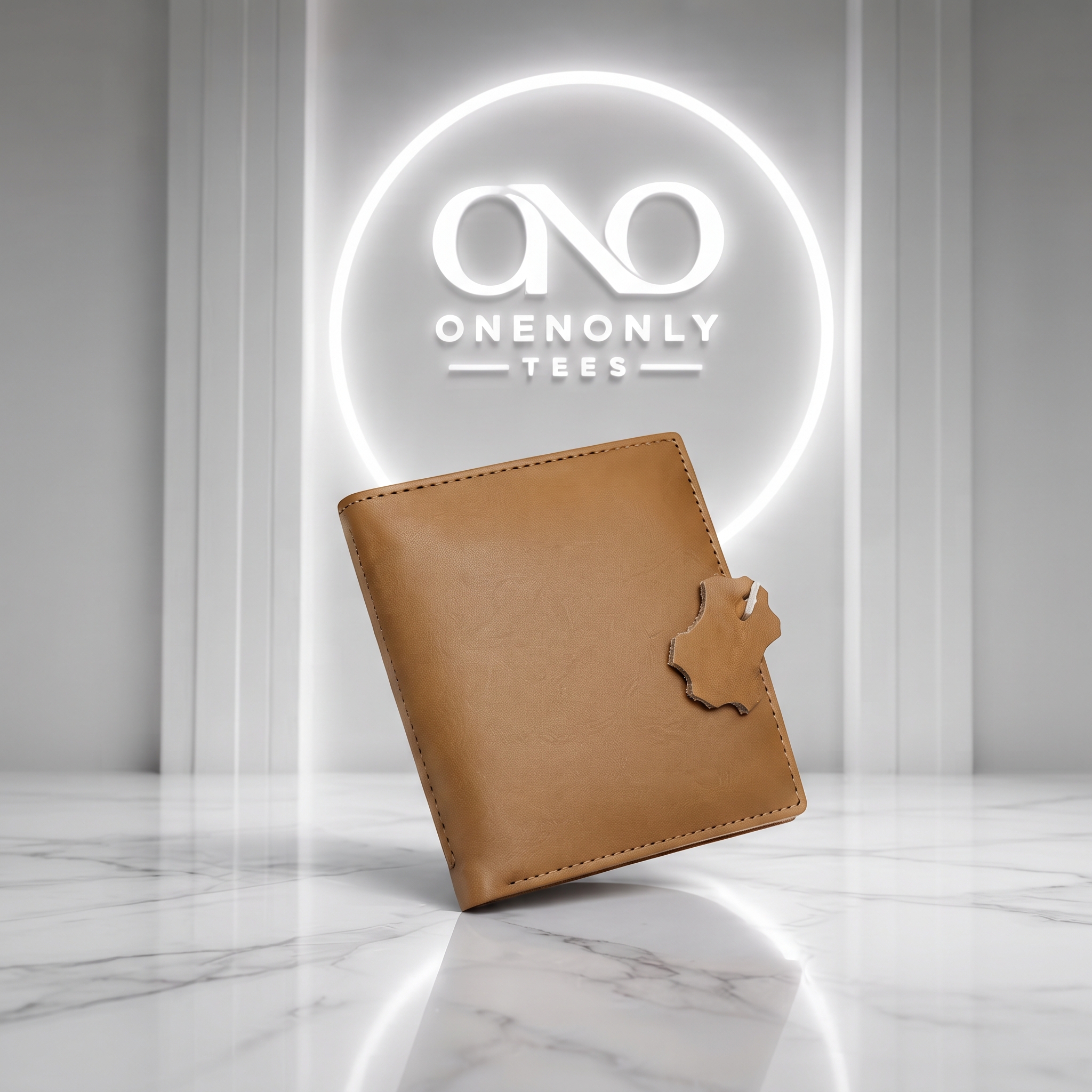LIGHT TAN LEATHER WALLET