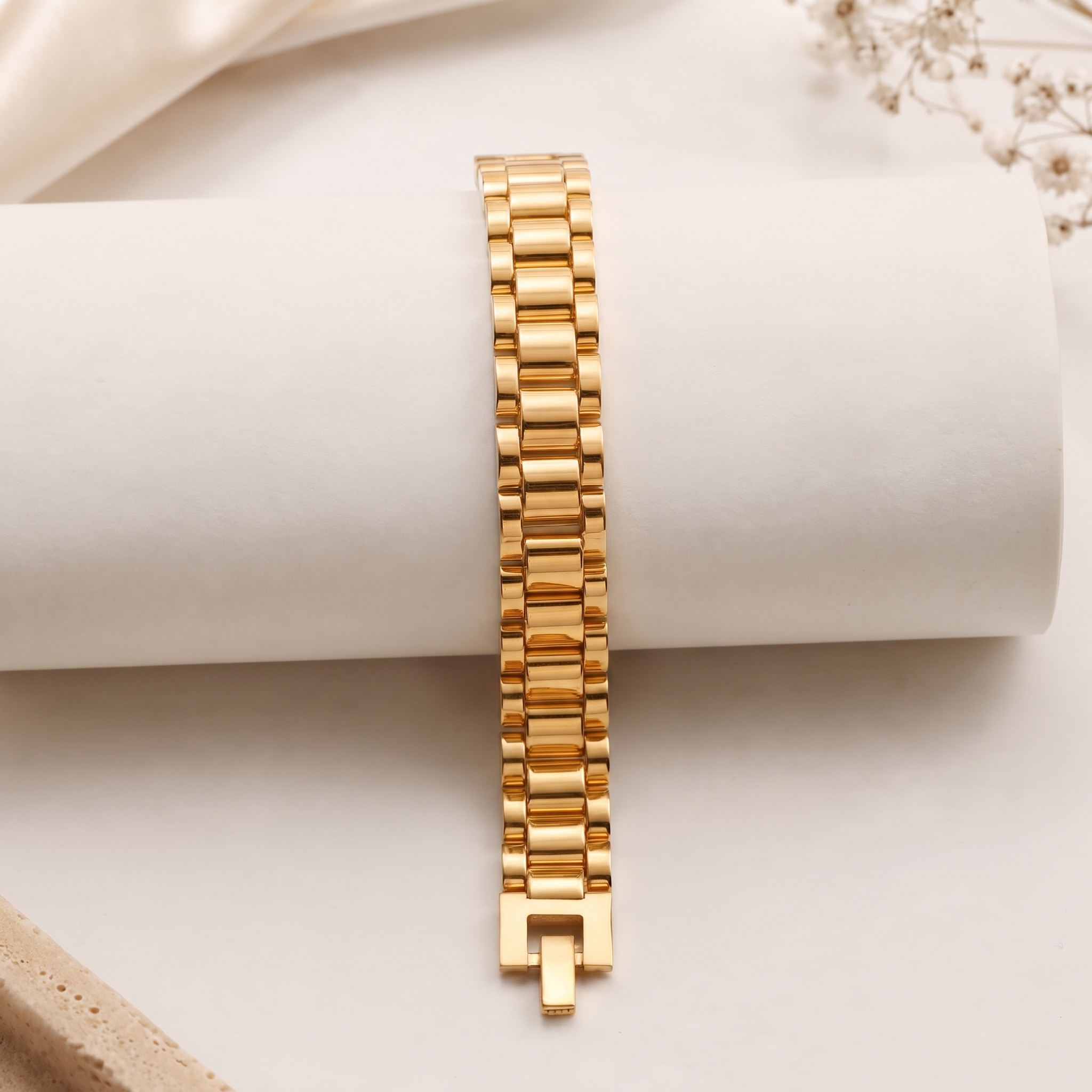 CLASSIC LINK BRACLET GOLD