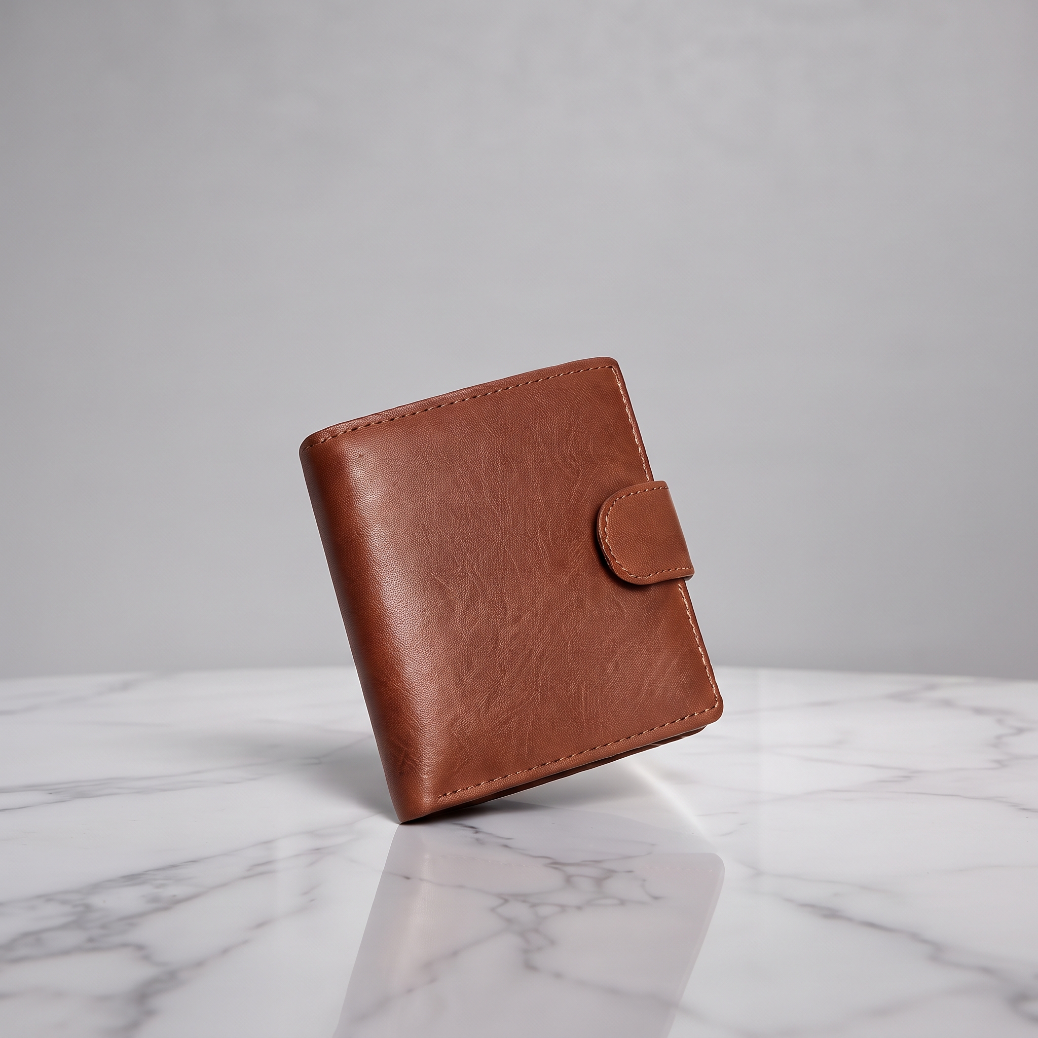 CLASSIC BROWN LEATHER WALLET